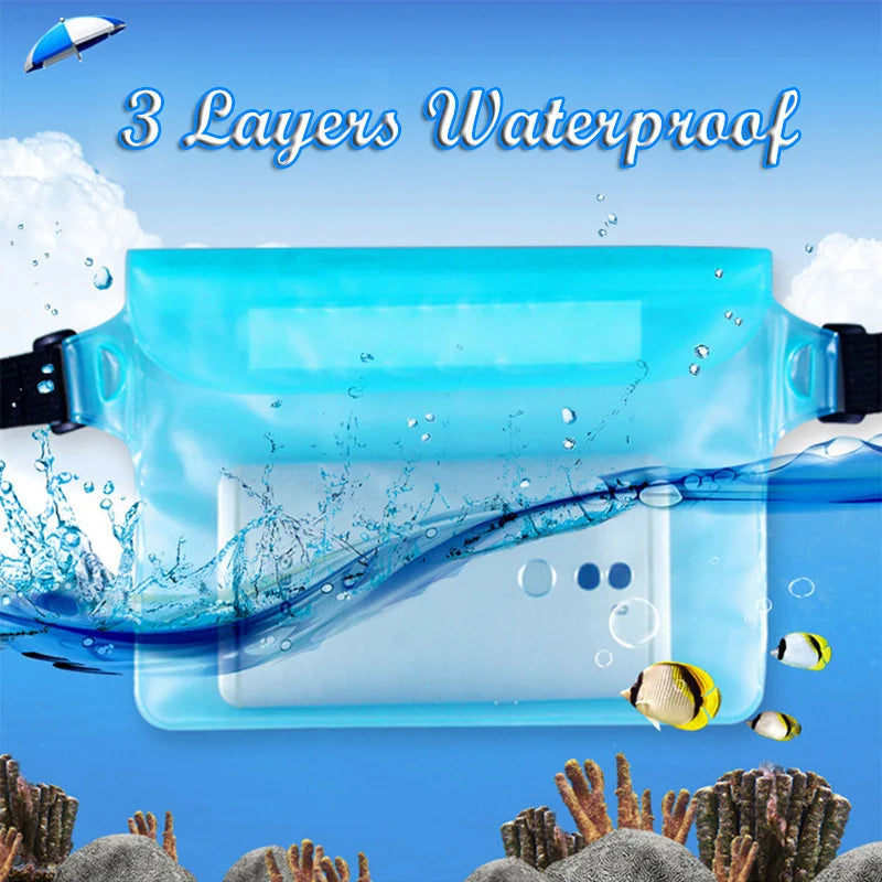 Waterproof Waist Pouch – Triple Seal IPX8