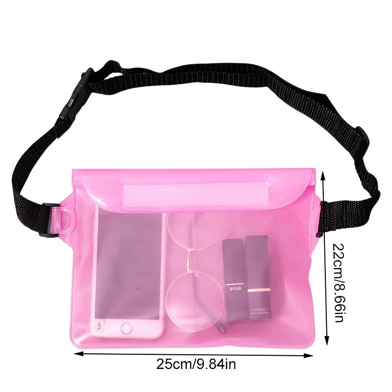 Waterproof Waist Pouch – Triple Seal IPX8